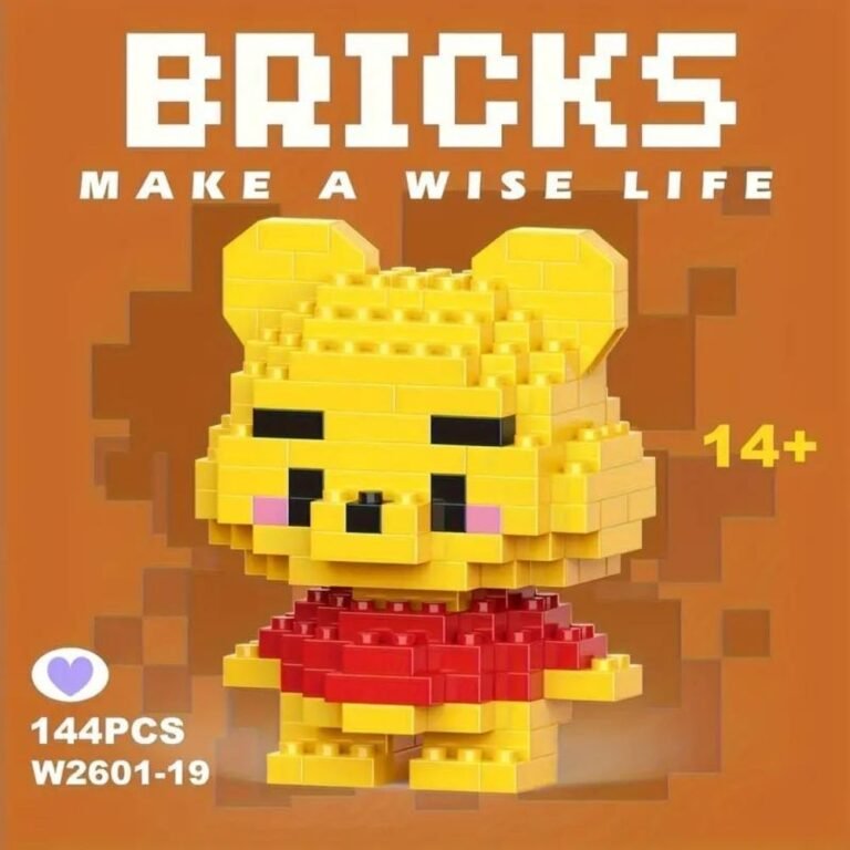 Bricks, Make a Wise Life, W2601-19, Bear