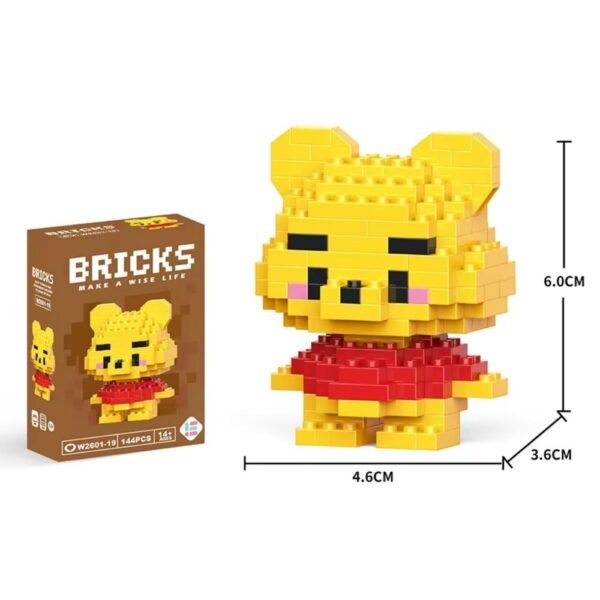 Bricks, Make a Wise Life, W2601-19, Bear